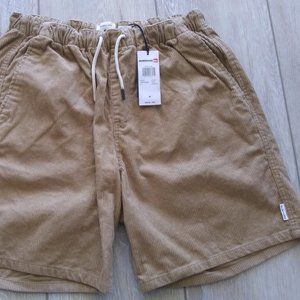 Quiksilver Wax Out 18" Elasticized Corduroy Shorts Two Pair